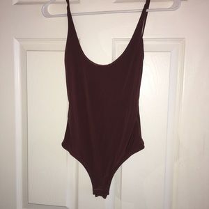Chocolate body suit